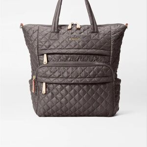 MZ Wallace Brown Quilted Women's Bag